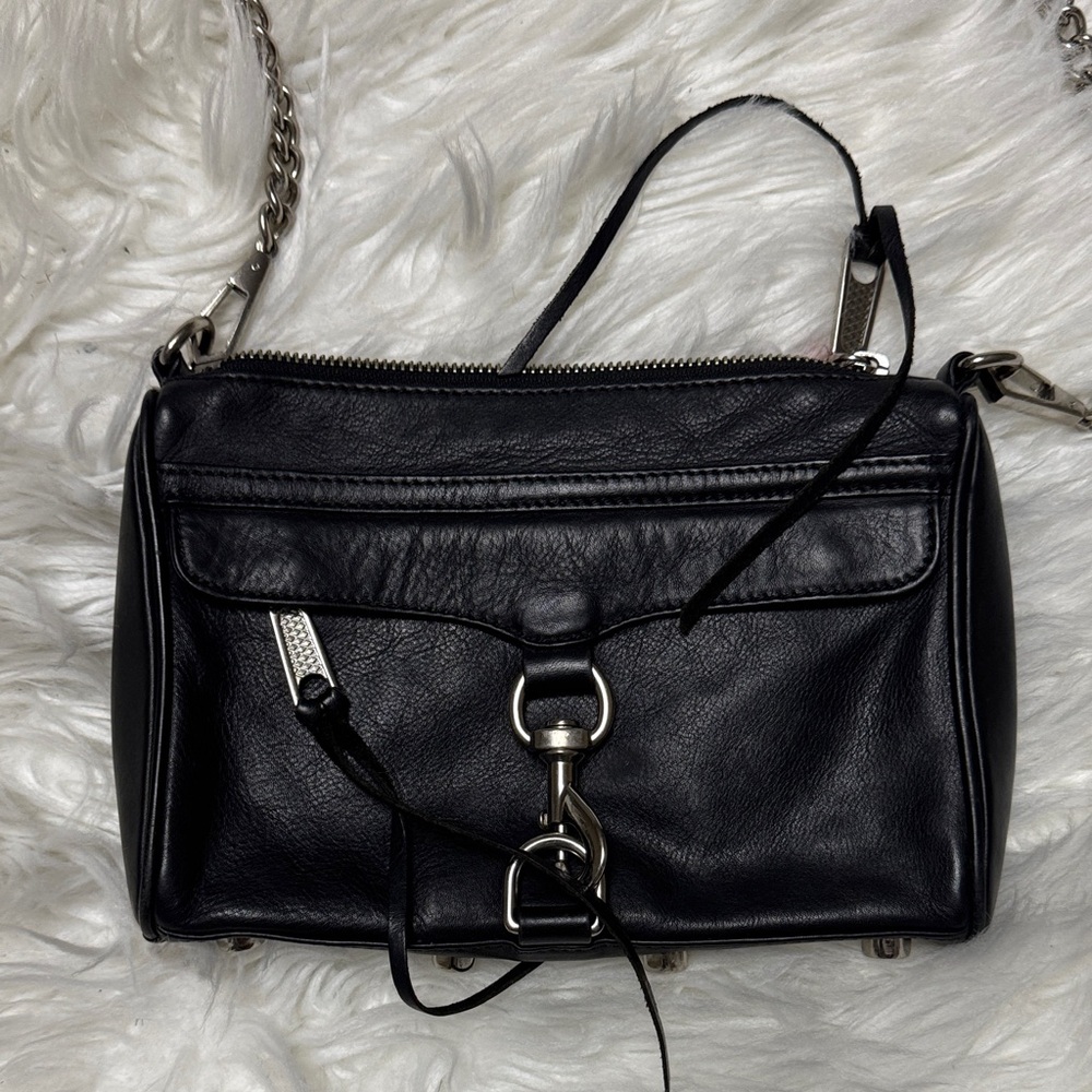 Rebecca Minkoff Black Leather Women's Bag
